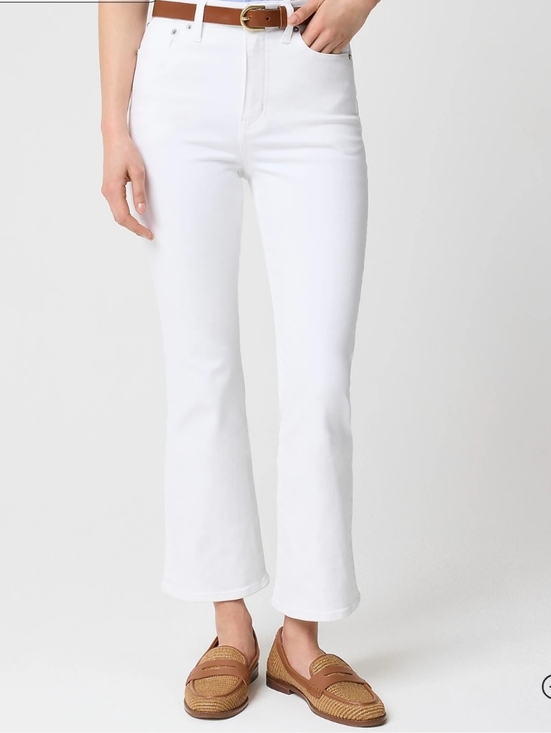 J. Crew Denim - J.Crew Ankle Flare Jean New Size 27 Petite White